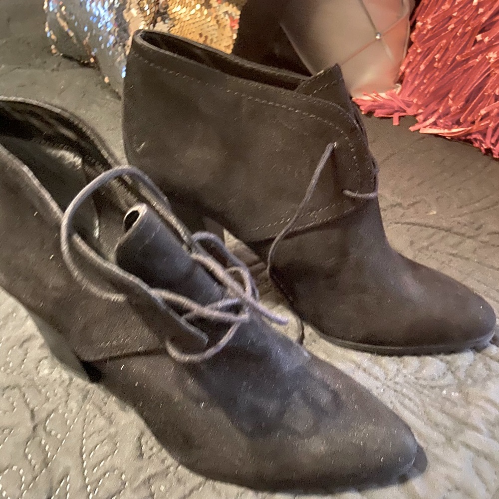 Black booties